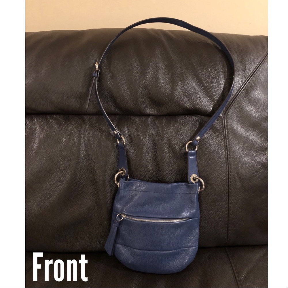 B. Makowsky 100% Leather Crossbody